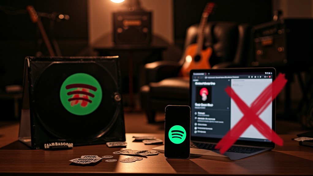 artist rebellion against spotify