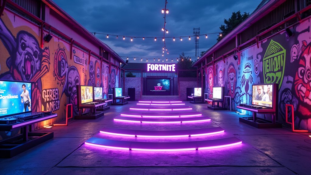 fortnite gorillaz london experience