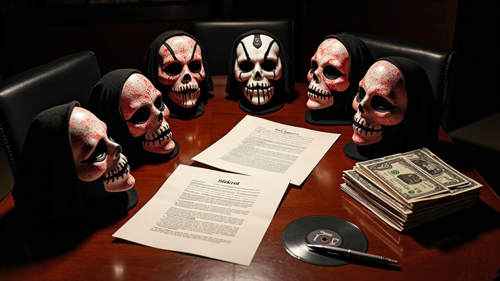 slipknot catalog deal disagreement