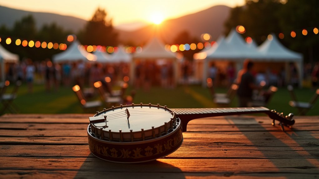 banjo shines at festival