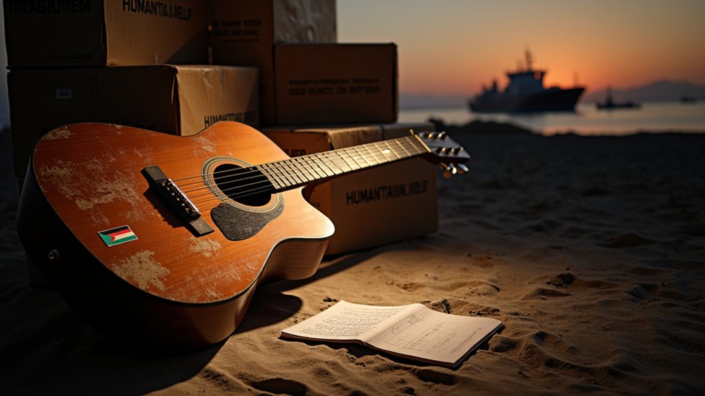 billy bragg gaza protest song