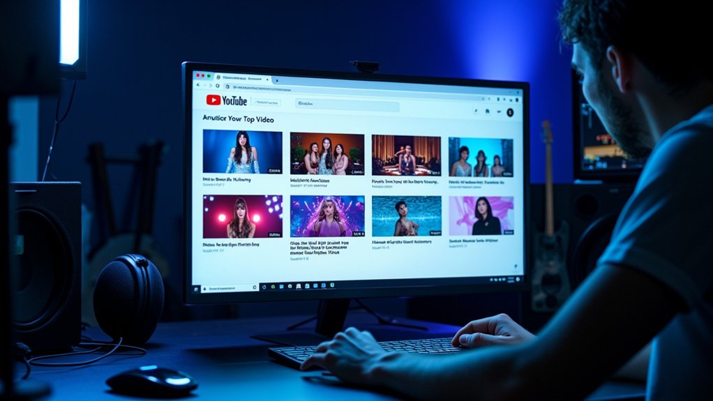 k pop tops youtube charts