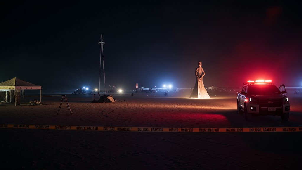mysterious homicide at festival