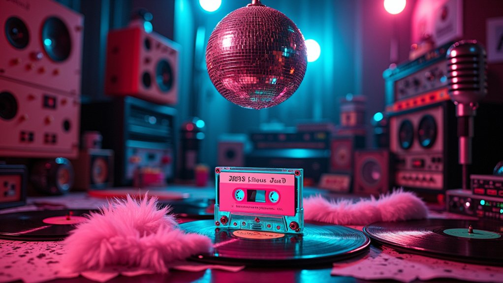 nostalgic chaotic pop debut