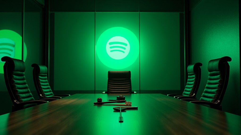 power transition at spotify