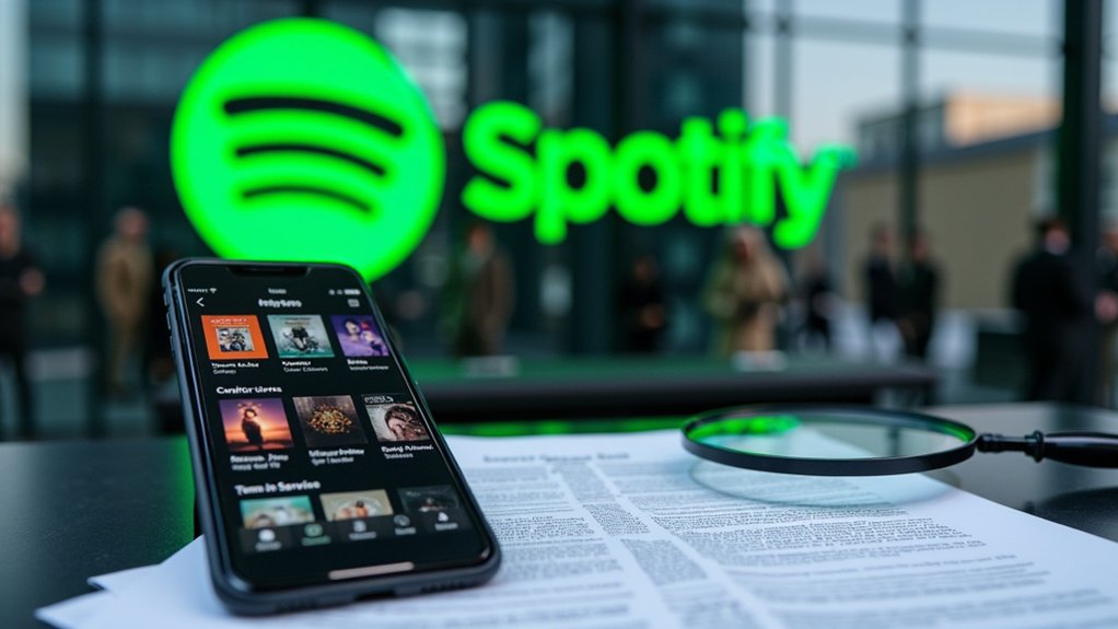 spotify disputes artist terms