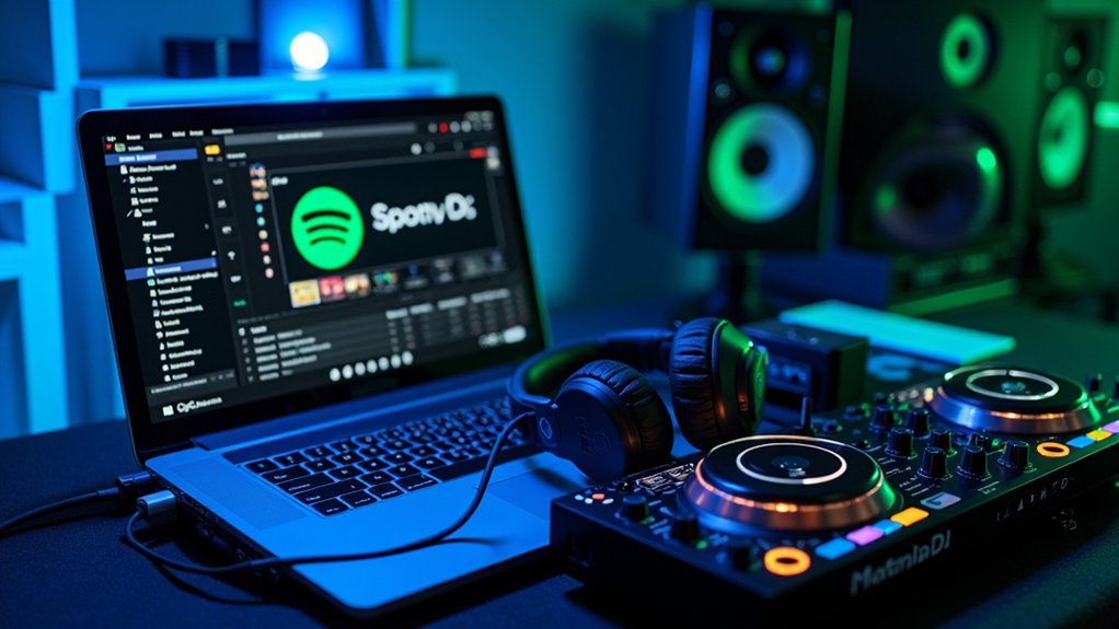 spotify integrates with dj software
