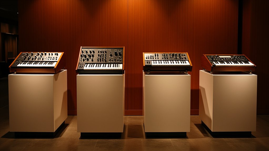 ultra rare minimoog prototypes exhibit