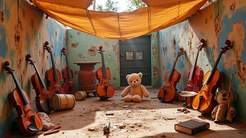 artists supporting war affected children