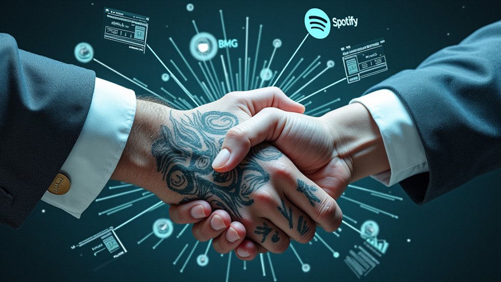 bmg partners directly with spotify