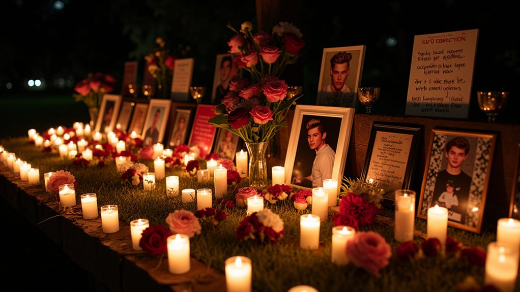 fan memorials for liam