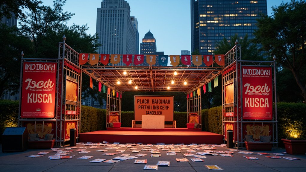 festival canceled due to politics