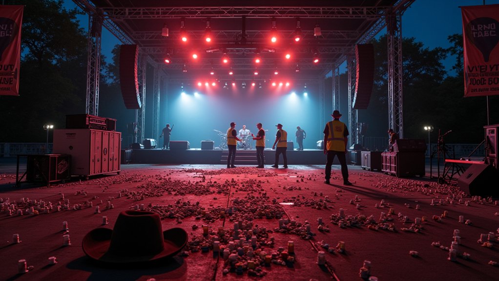 festival confrontation speculation arises