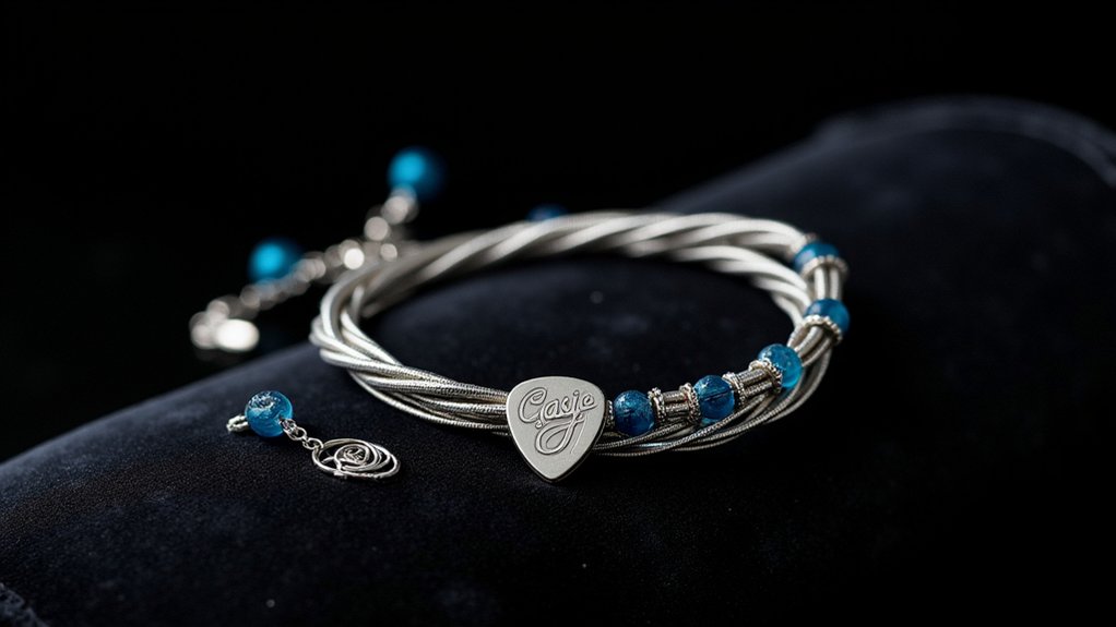 guitar strings luxury jewellery