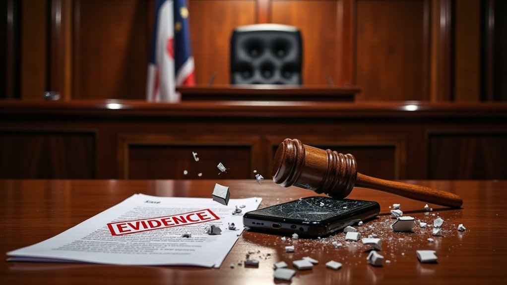 judge criticizes blogger s evidence destruction
