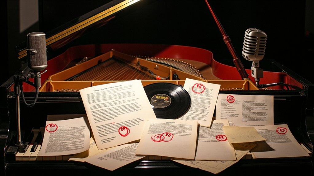 music royalties administration costs