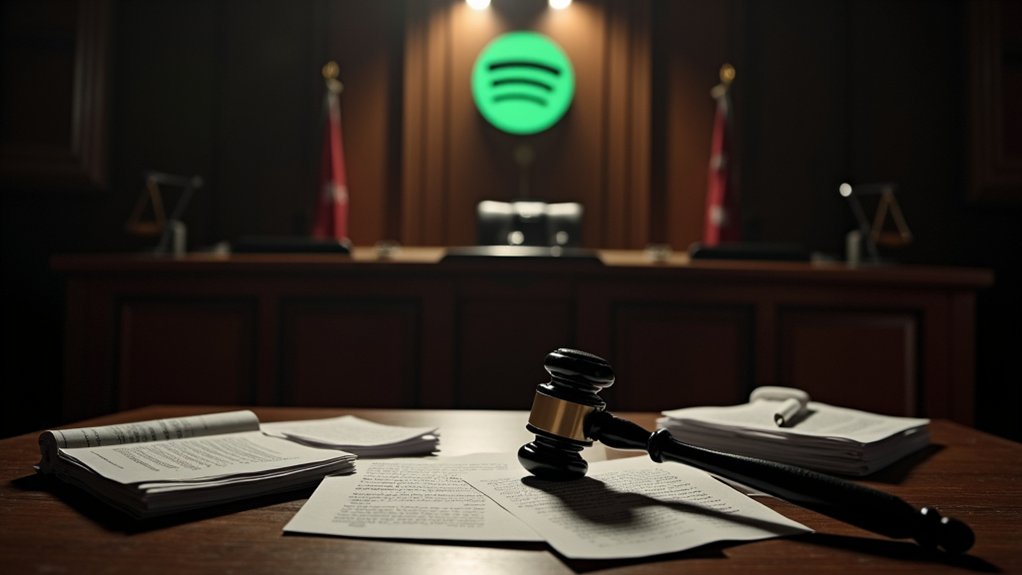 spotify royalty trial november